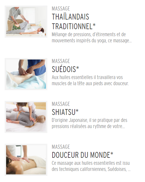 massages bien etre du monde