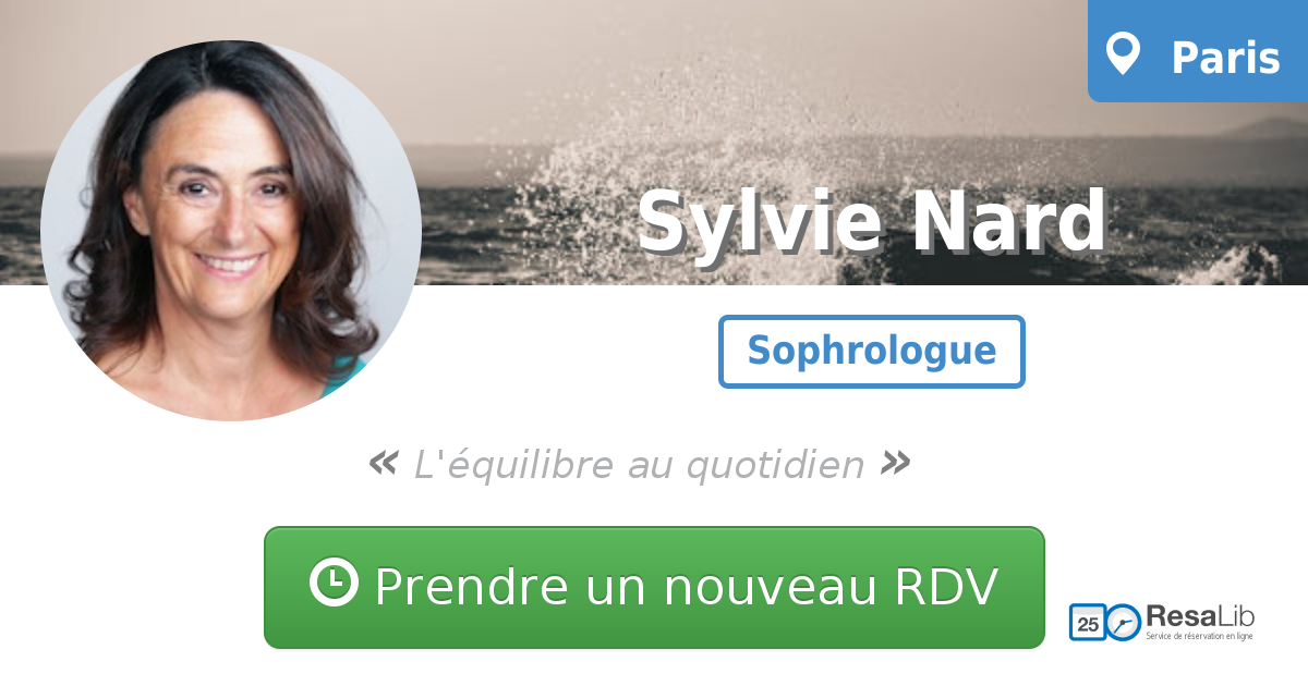 Prenez renez-vous avec Sylvie NARD