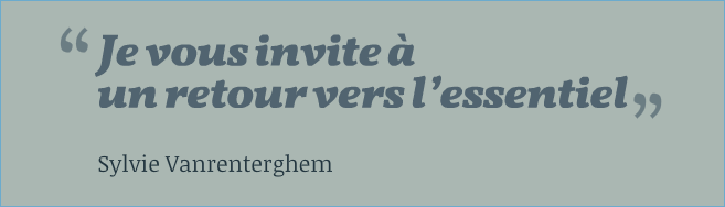 citation sylvie vanrenterghem