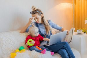 confinement sommeil stress télétravail enfant