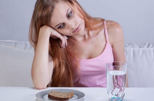 fille avec trouble alimentaire