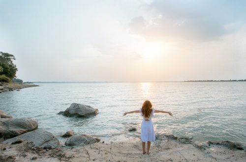 femme en meditation zen
