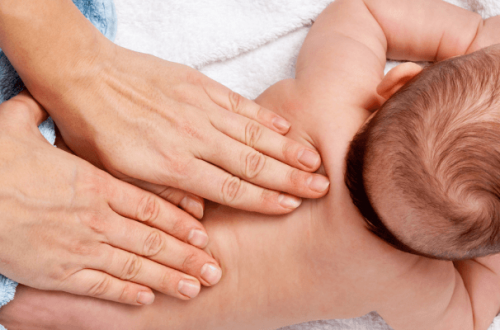 massage bébé