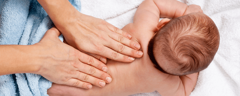 massage bébé