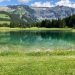 photo montagne lac alpes