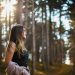 femme foret