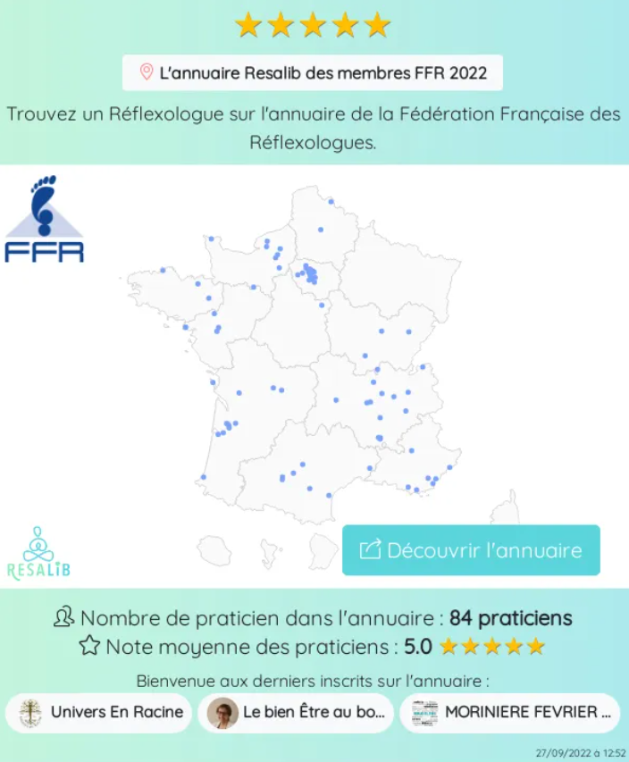 Annuaire fédération des réflexologues