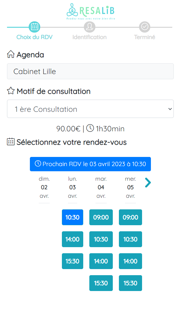 agenda resalib praticien médecine alternatives 2023