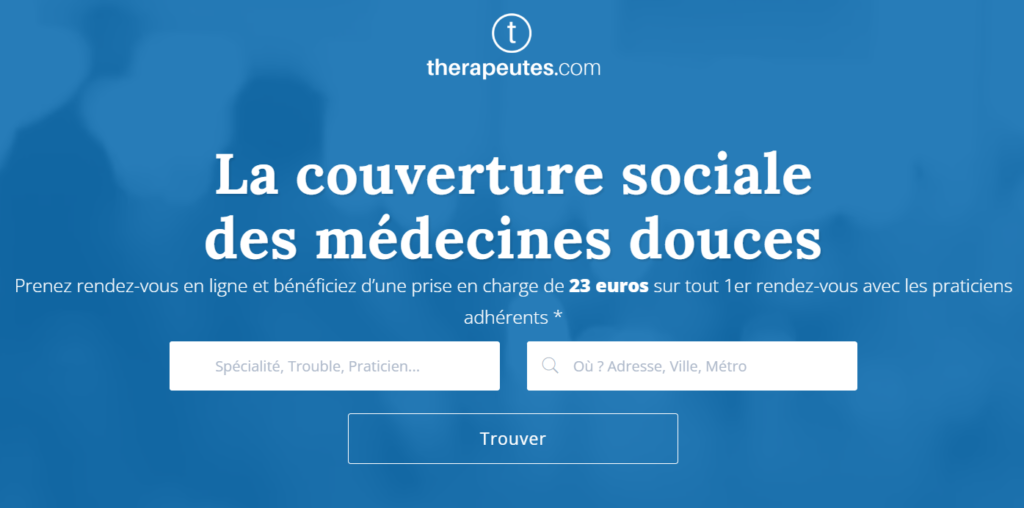 capture therapeutes.com pour le comparatif sites médecines douce