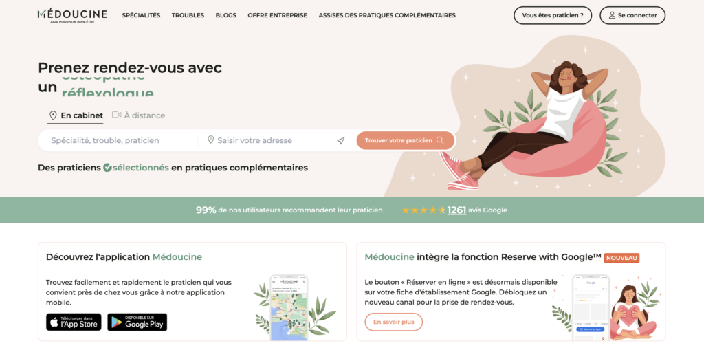 capture medoucine pour le comparatif sites médecines douce