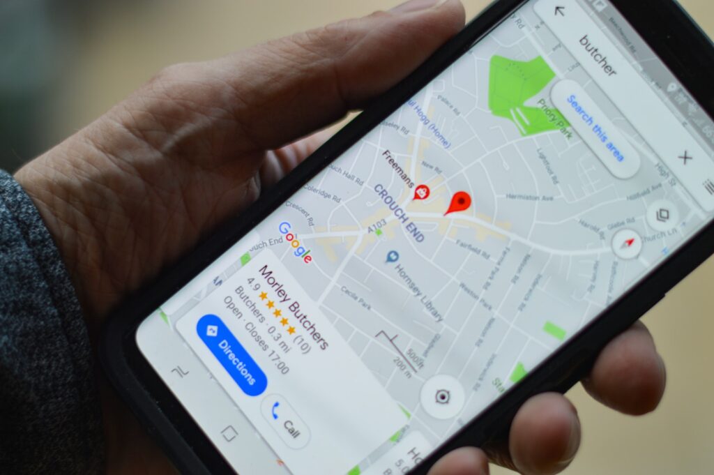 Google Maps sur mobile pour la visibilité en ligne