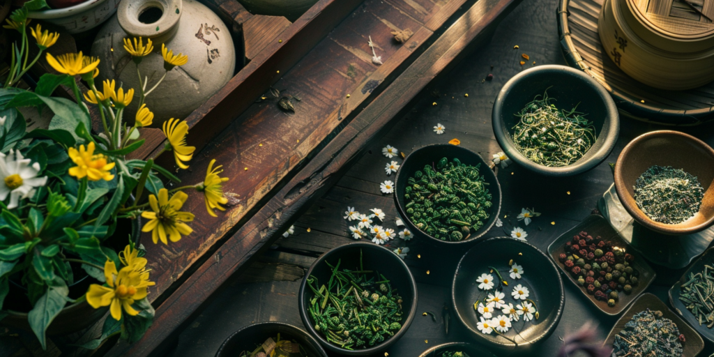 Des herbes chinoises pour soulager la douleur de l'endométriose