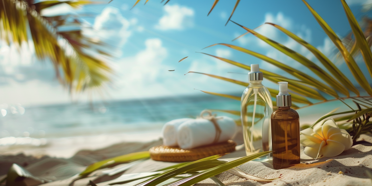 trousse de soins naturels pour vos vacances