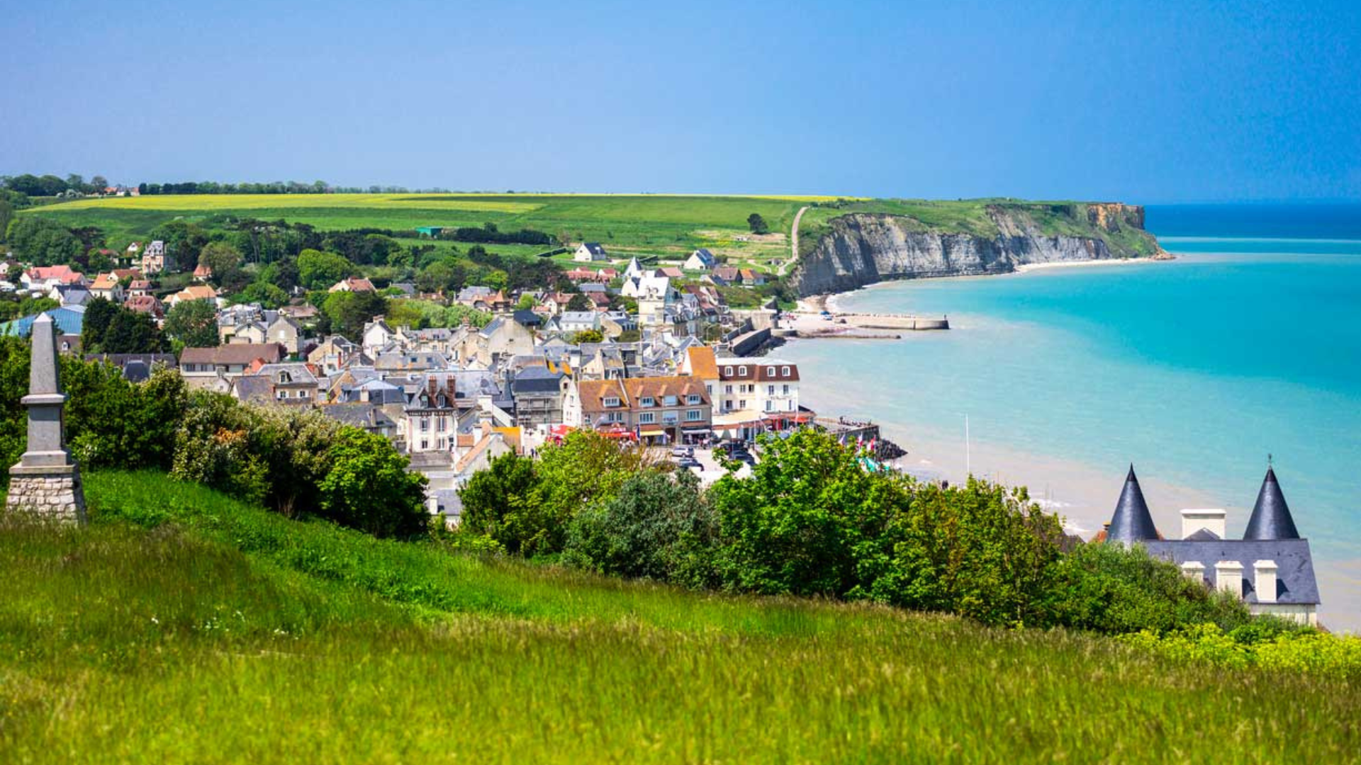 Ville d'Arromanches-les-Bains.