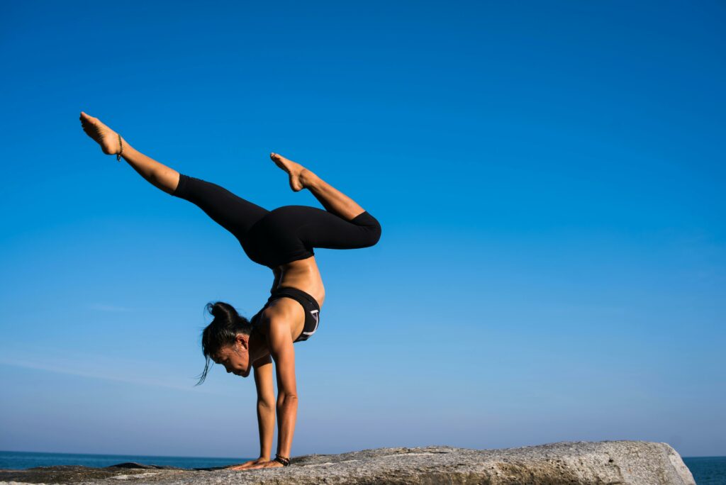 Séance de yoga en respiration consciente