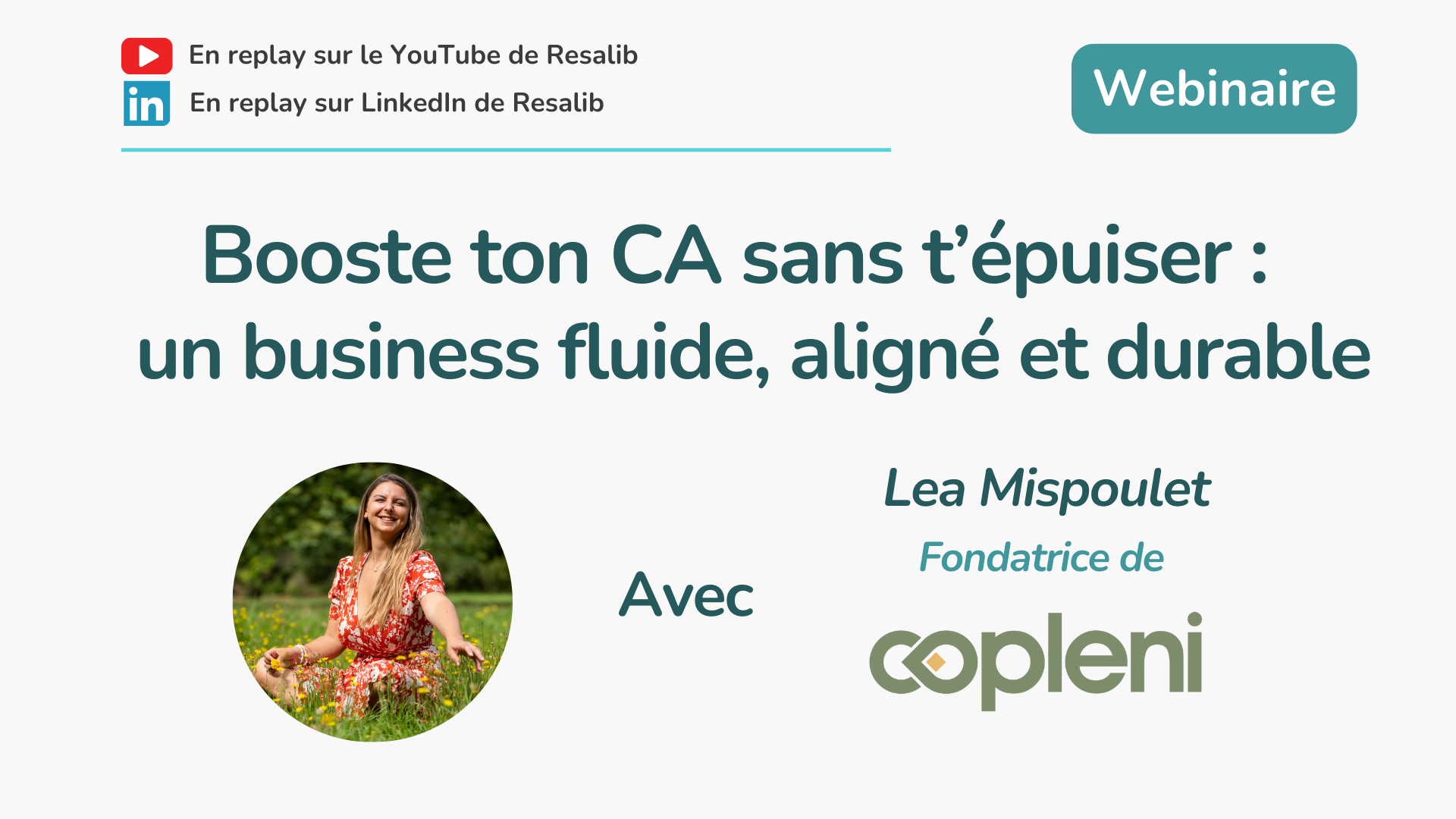 Affiche webinaire Copleni