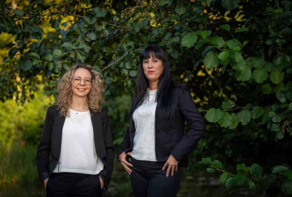 Portrait de Précilla Cavaleri et Elisabeth Da Costa