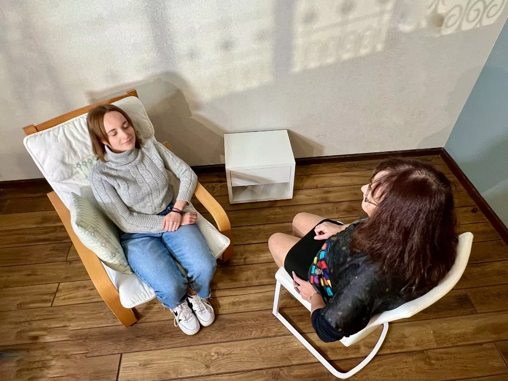 Séance d'hypnose avec Catherine Darras