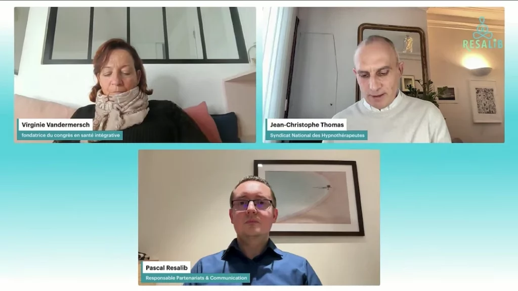 Webinaire Resalib sur la santé intégrative avec Virginie Vandermersch et Jean-Christophe Thomas