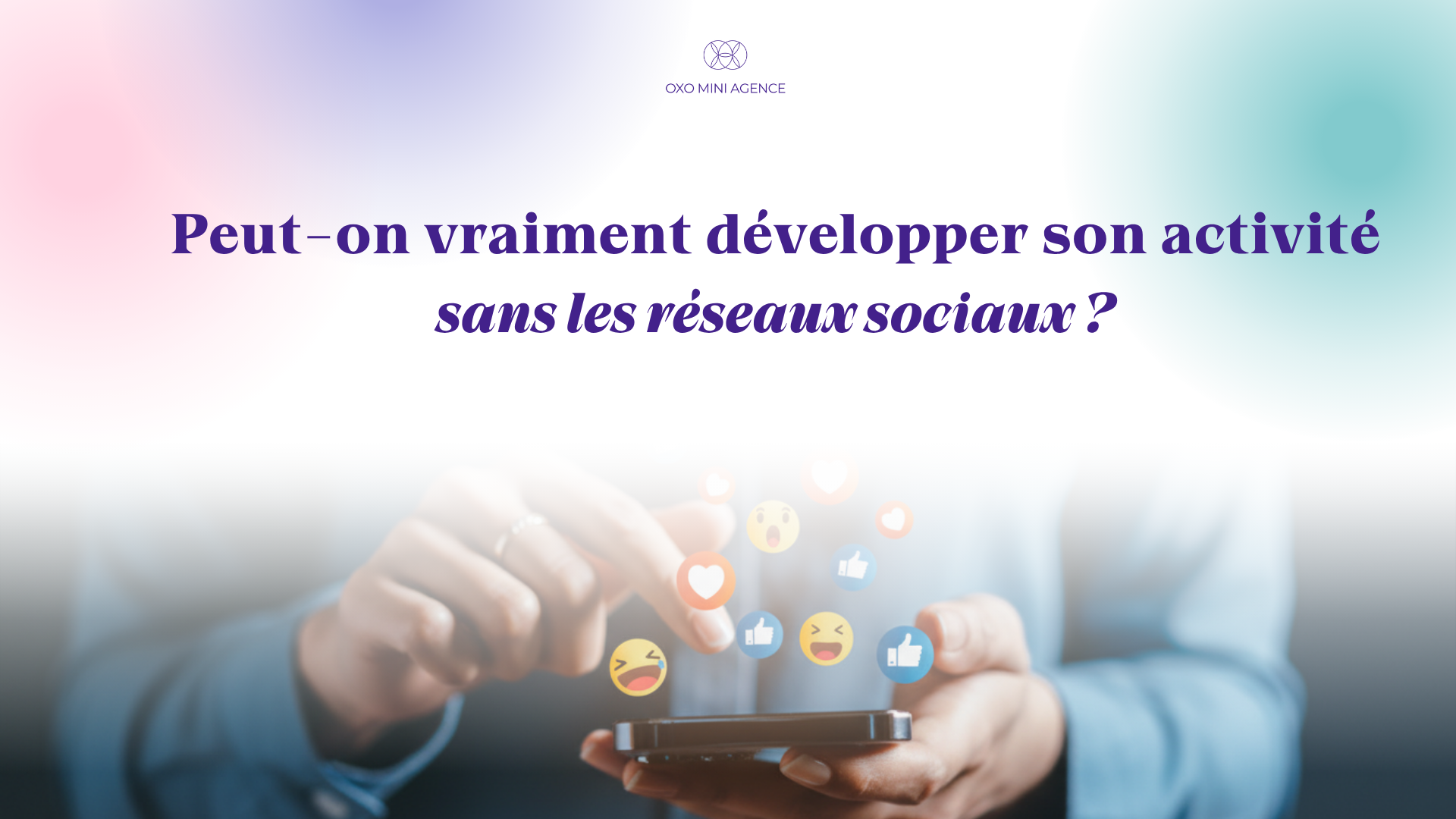 Visuel sur le développement de son activité sur les réseaux sociaux.