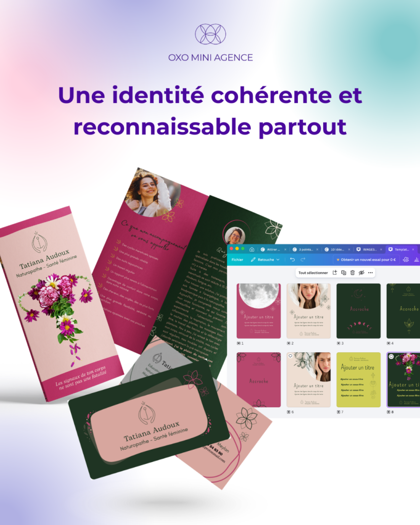 Une identité cohérente et reconnaissable partout