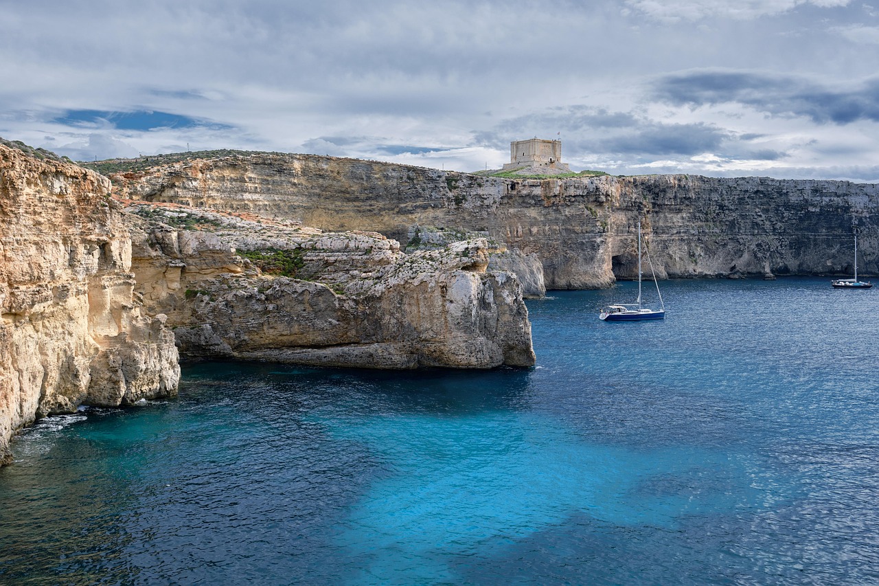 island, sea, travel, exploration, comino island, landscape, mediterranean, cliffs, nature, sky, clouds, island, sea, travel, travel, travel, travel, travel